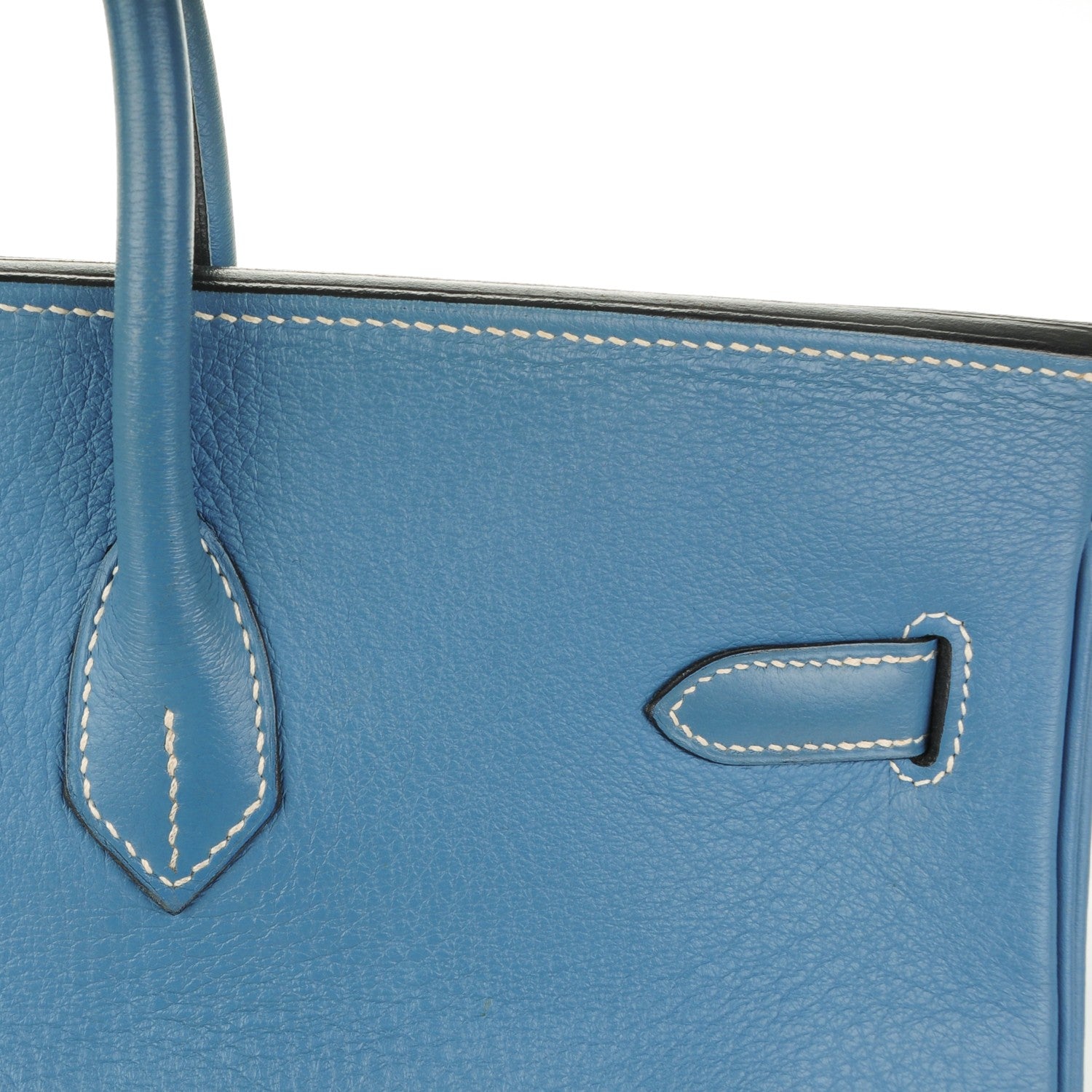 Hermes Togo Birkin 40 Blue Jean 18 of 27