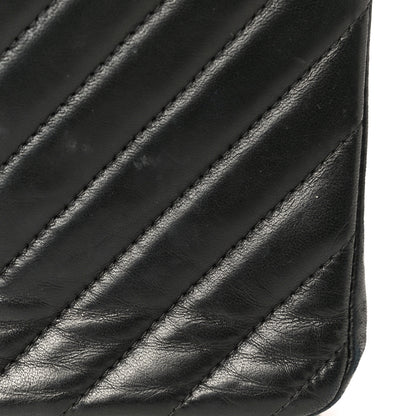 Chanel Lambskin Chevron Quilted Mini Rectangular Flap So Black 20 of 29
