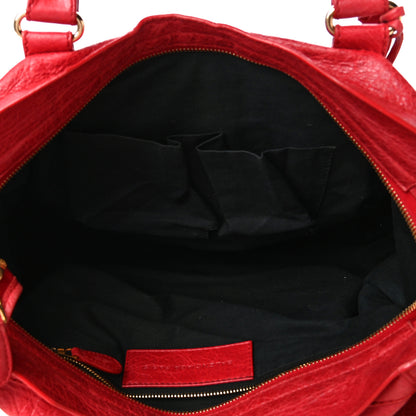 Balenciaga Agneau Giant 12 Gold Hardware City Rouge Cardinal 4 of 4