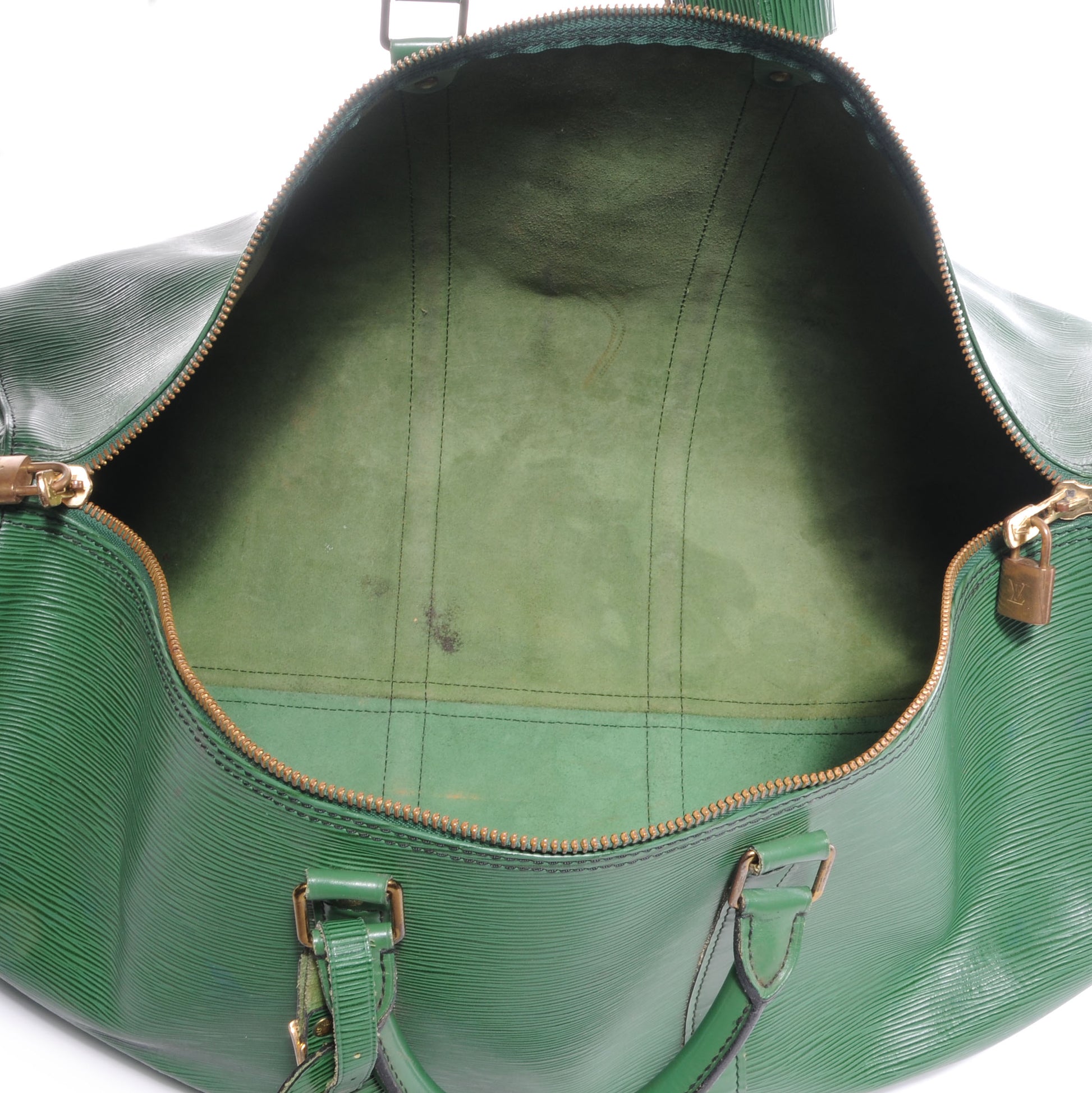 Louis Vuitton Epi Keepall 55 Borneo 6 of 9