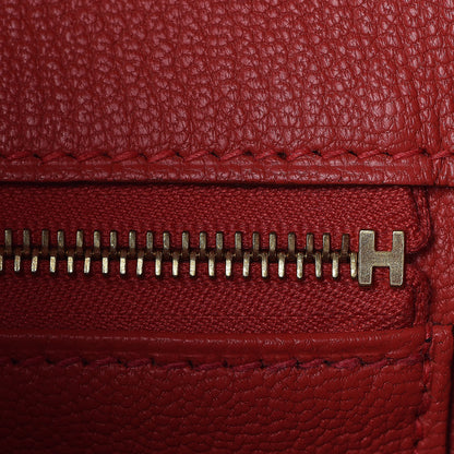 Hermes Taurillon Clemence Birkin 35 Rose Jaipur 21 of 35