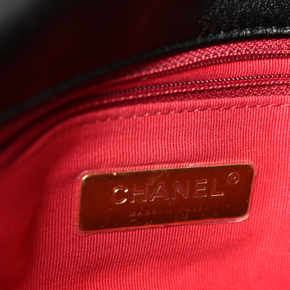 Chanel Lambskin Quilted Medium Chanel 19 Flap Black 6 of 10