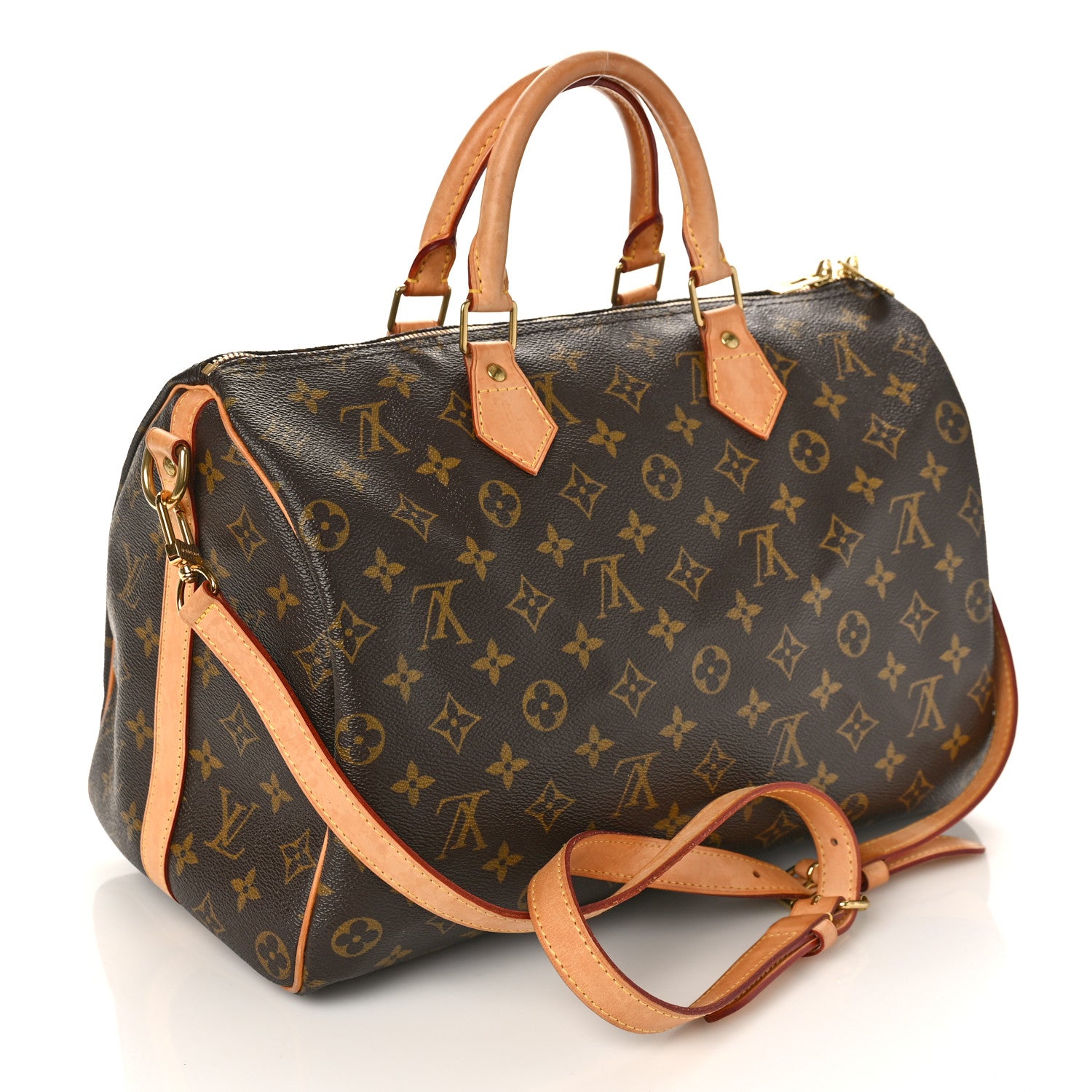 Louis Vuitton Monogram Speedy Bandouliere 35 3 of 10