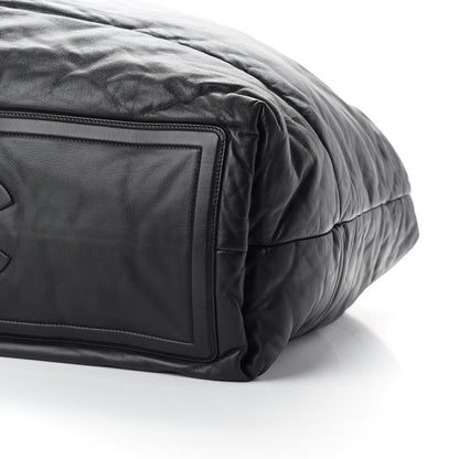 Chanel Lambskin Quilted Extra Large Coco Cocoon Reversible Tote Black 10 of 10