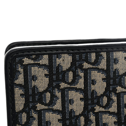 Christian Dior Oblique 30 Montaigne Pouch Blue 8 of 8
