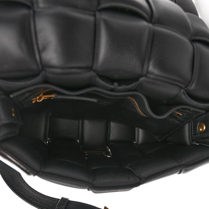 Bottega Veneta Nappa Maxi Intreccio Padded Cassette Crossbody Bag Black 5 of 9
