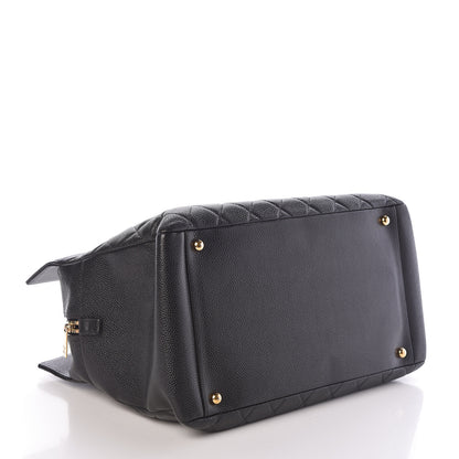 Chanel Caviar Quilted Grand Timeless Tote GTT Black 4 of 12