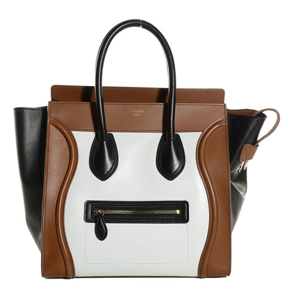 Celine Smooth Calfskin Mini Tri-Color Luggage 1 of 8