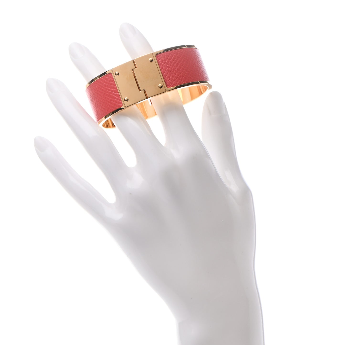 Epsom Charniere Uni Wide Hinged Bracelet S Rose Jaipur