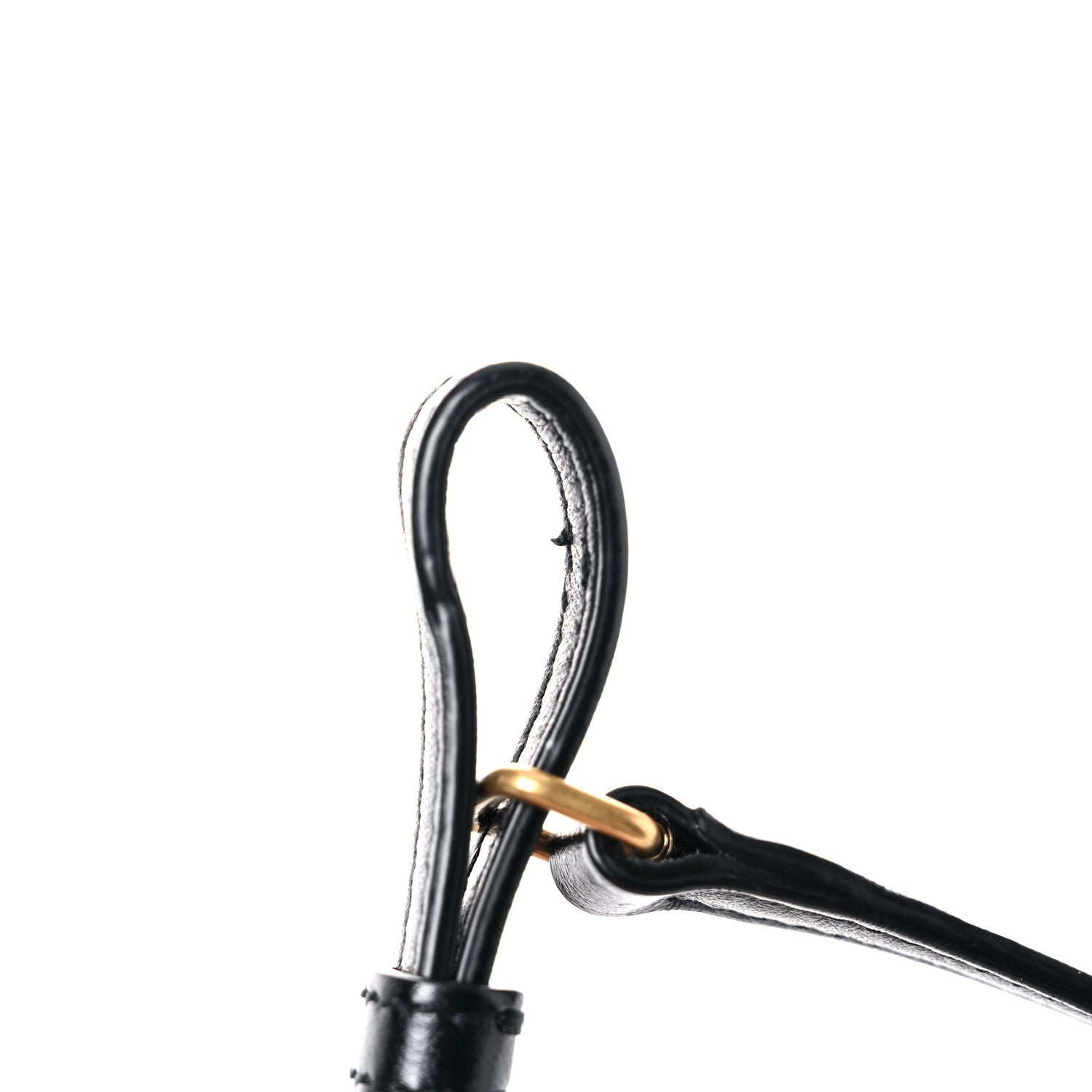 Saint Laurent Calfskin Y Quilted Monogram Toy Loulou Crossbody Bag Black 12 of 12