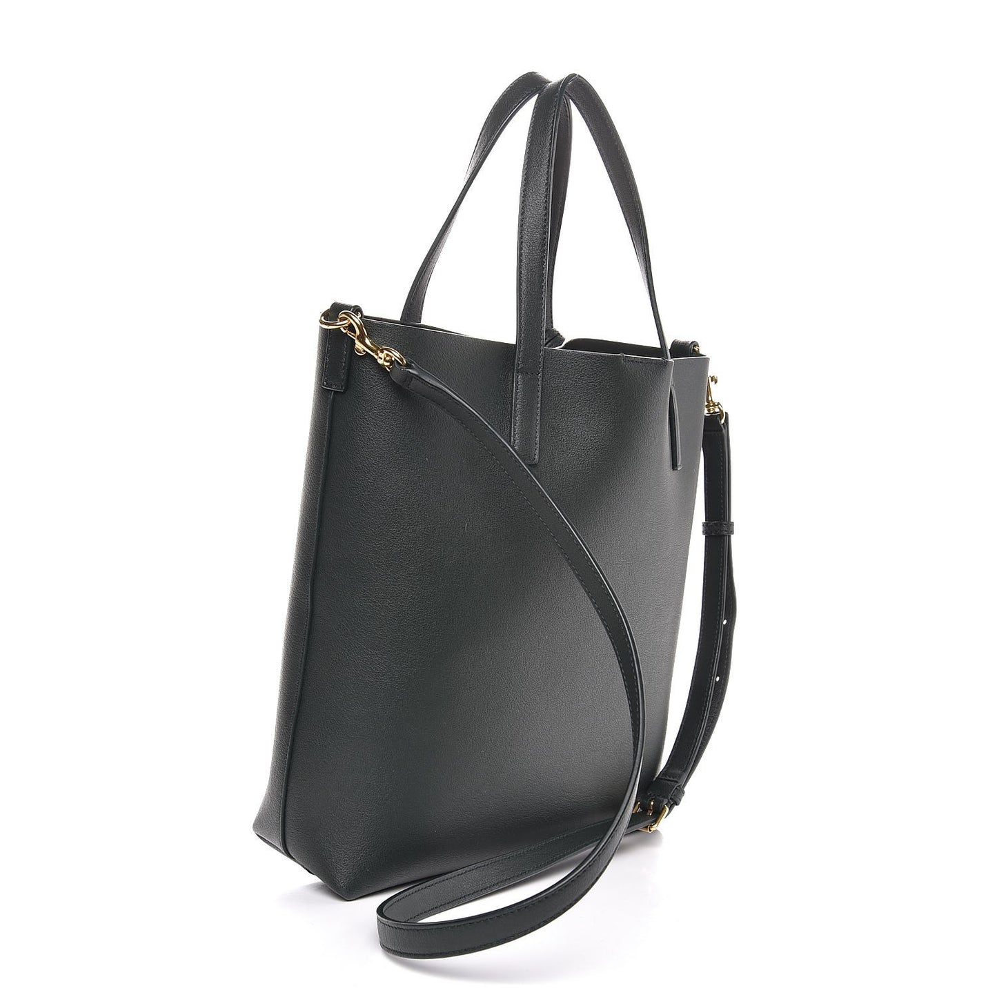 Calfskin Toy Shopping Tote Dark Green
