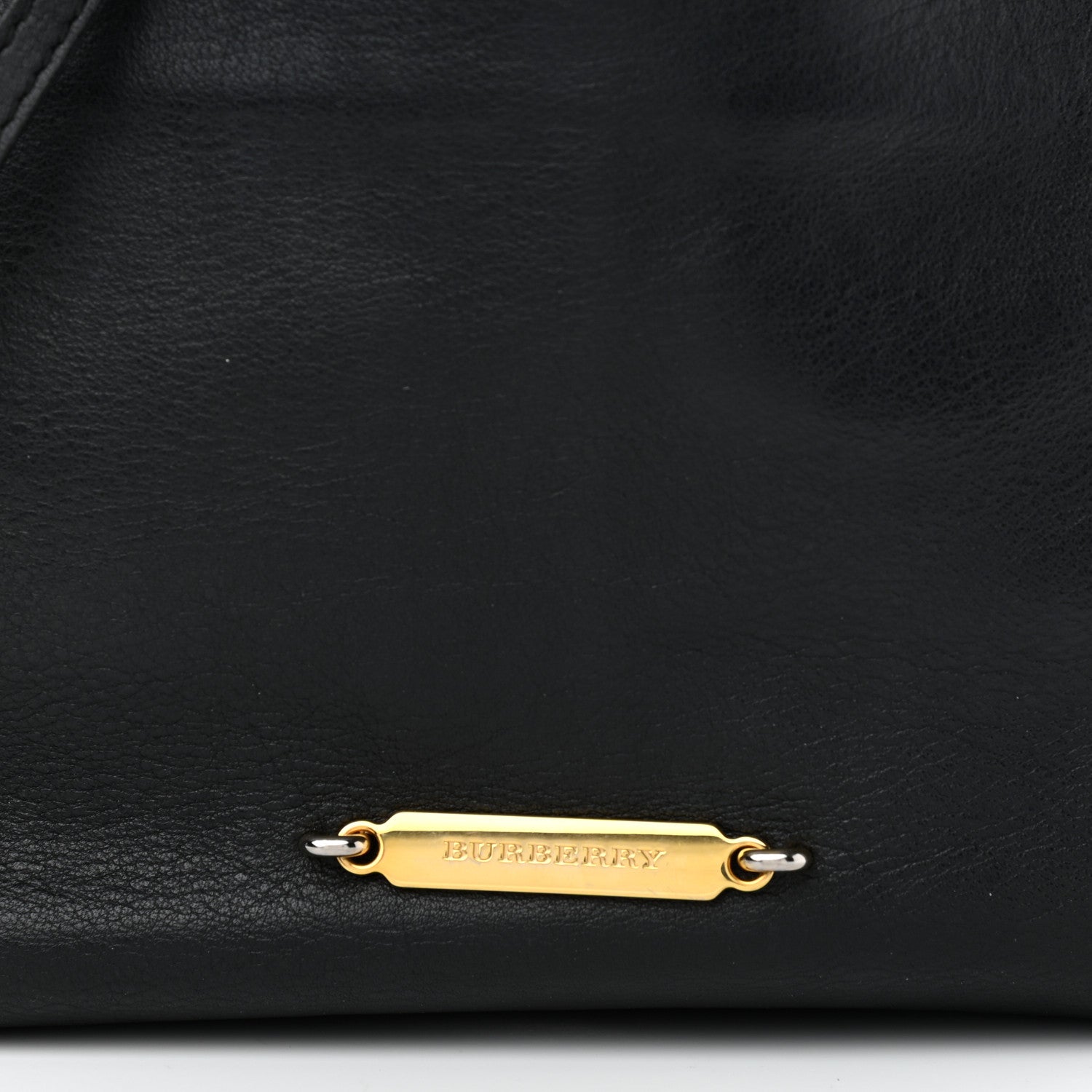 Burberry Calfskin House Check Little Crush Black 9 of 12