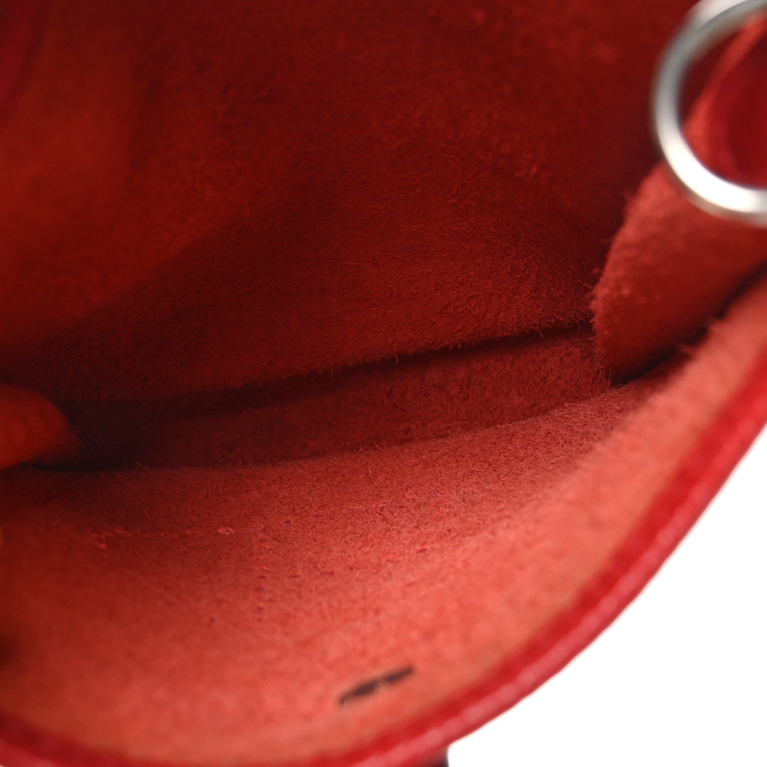 Hermes Taurillon Clemence Amazone Evelyne TPM Rouge Casaque Crevette 5 of 10