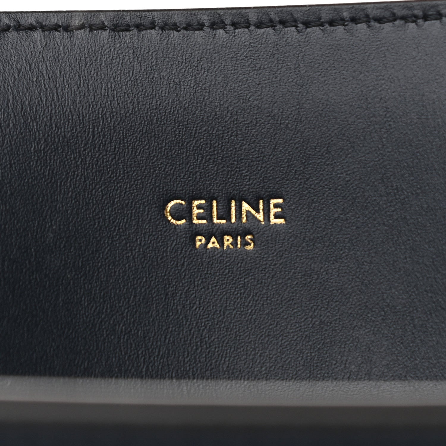 Celine Canvas Calfskin Small Vertical Cabas Vanilla Navy 6 of 8