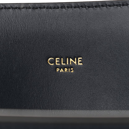 Celine Canvas Calfskin Small Vertical Cabas Vanilla Navy 6 of 8