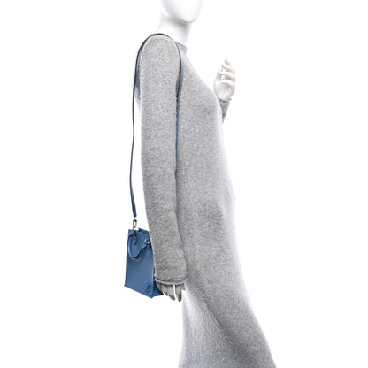Louis Vuitton Epi Petit Sac Plat Bleuet 2 of 9