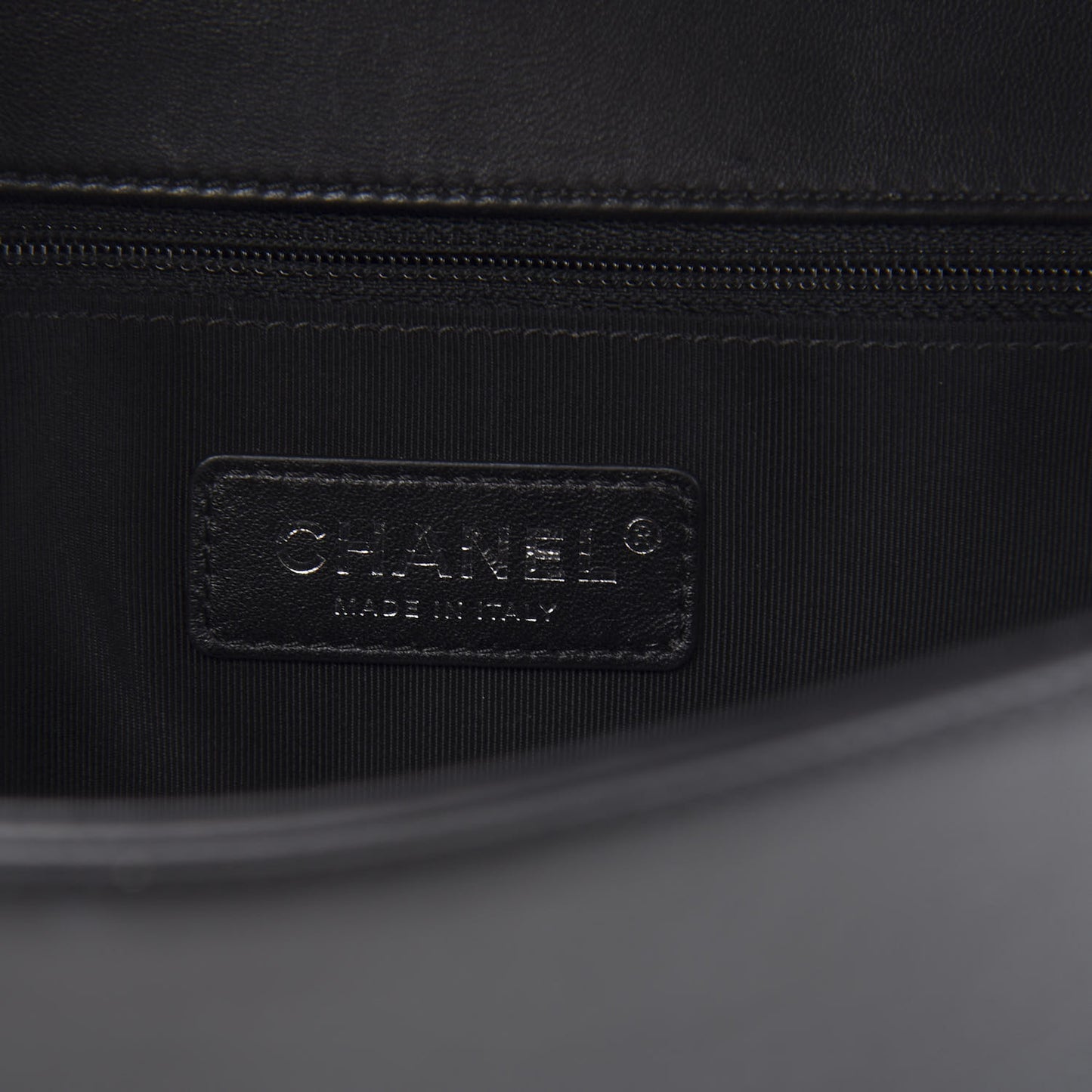 Lambskin Quilted New Medium Boy Flap Black