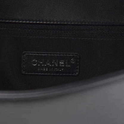 Chanel Lambskin Quilted New Medium Boy Flap Black 6 of 12