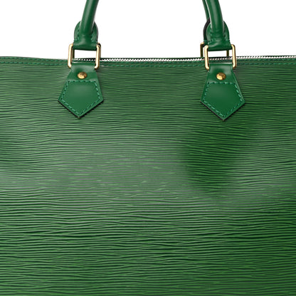 Louis Vuitton Epi Speedy 35 Borneo 8 of 18