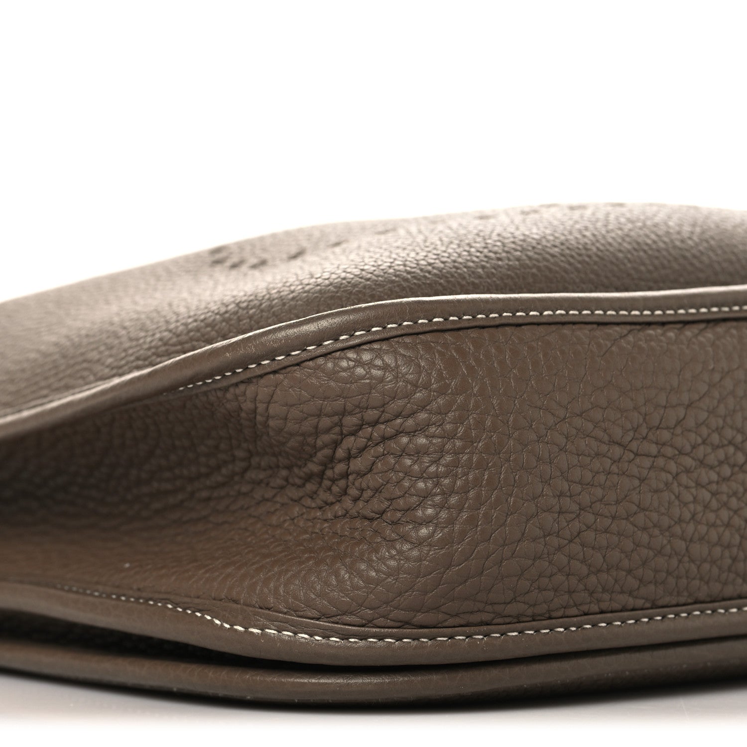 Hermes Taurillon Clemence EVELYNE III PM Etoupe 9 of 11