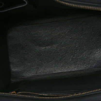 Celine Smooth Calfskin Mini Luggage Black 5 of 12
