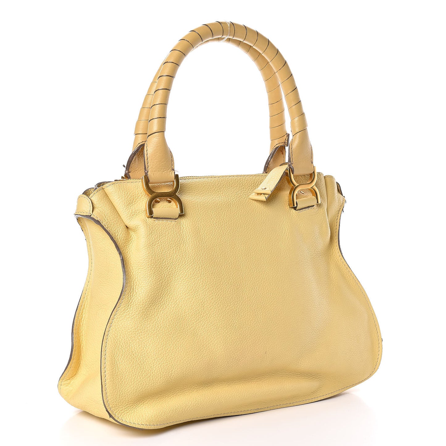 Calfskin Medium Marcie Satchel Sunlight