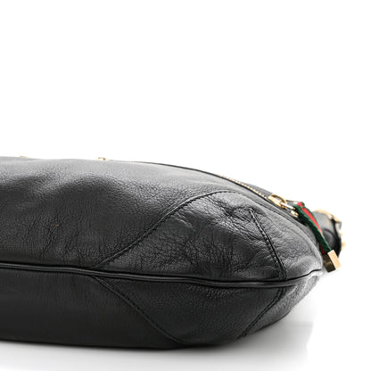 Gucci Calfskin Medium Capri Shoulder Bag Black 10 of 12