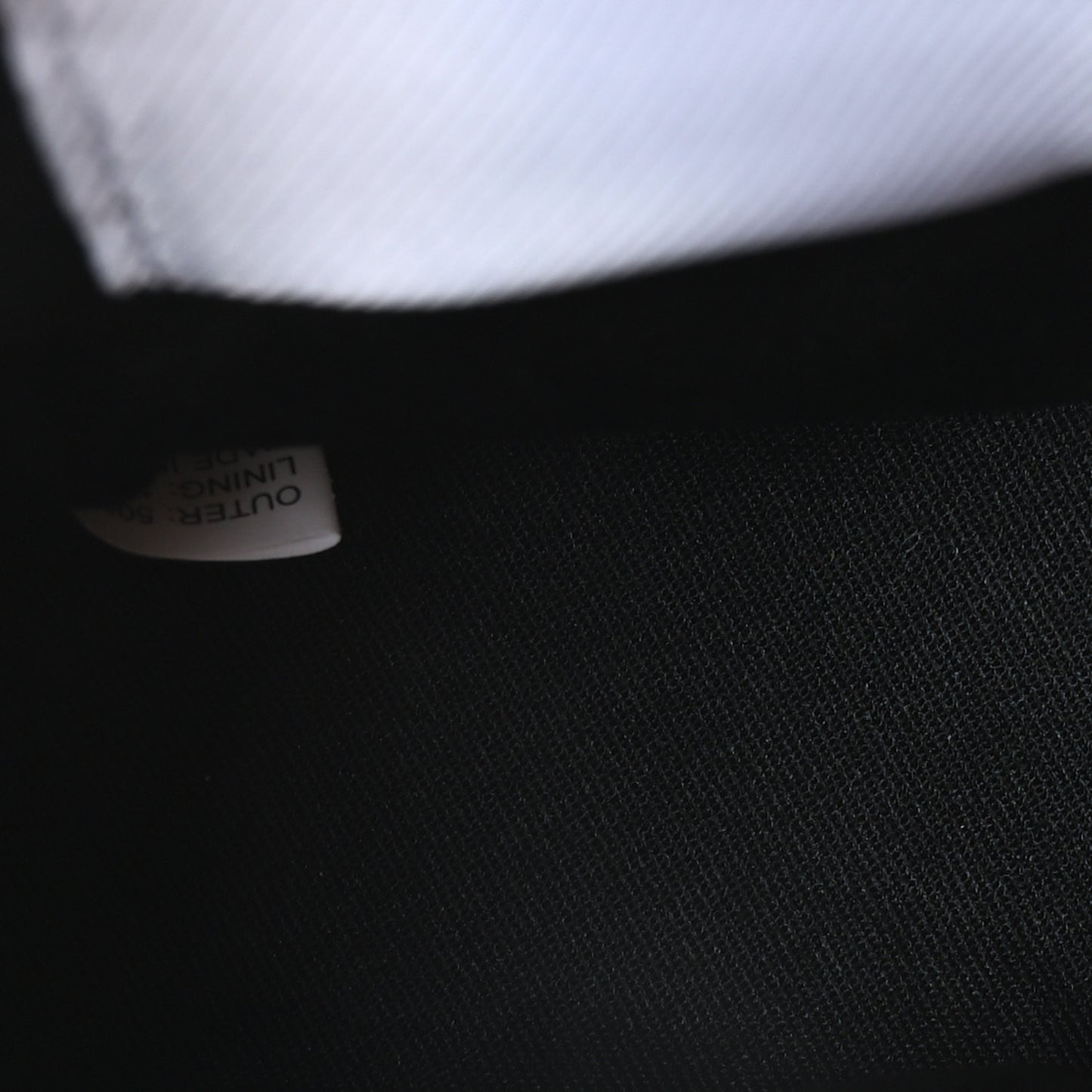 Vegan Leather Small Shopping Bag Black