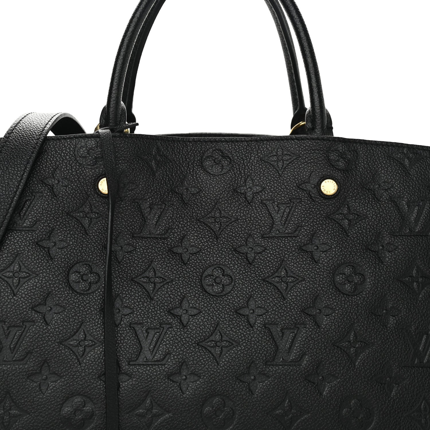 Louis Vuitton Empreinte Montaigne GM Black 7 of 9