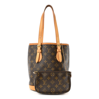 Louis Vuitton Monogram Petit Bucket 23 1 of 13