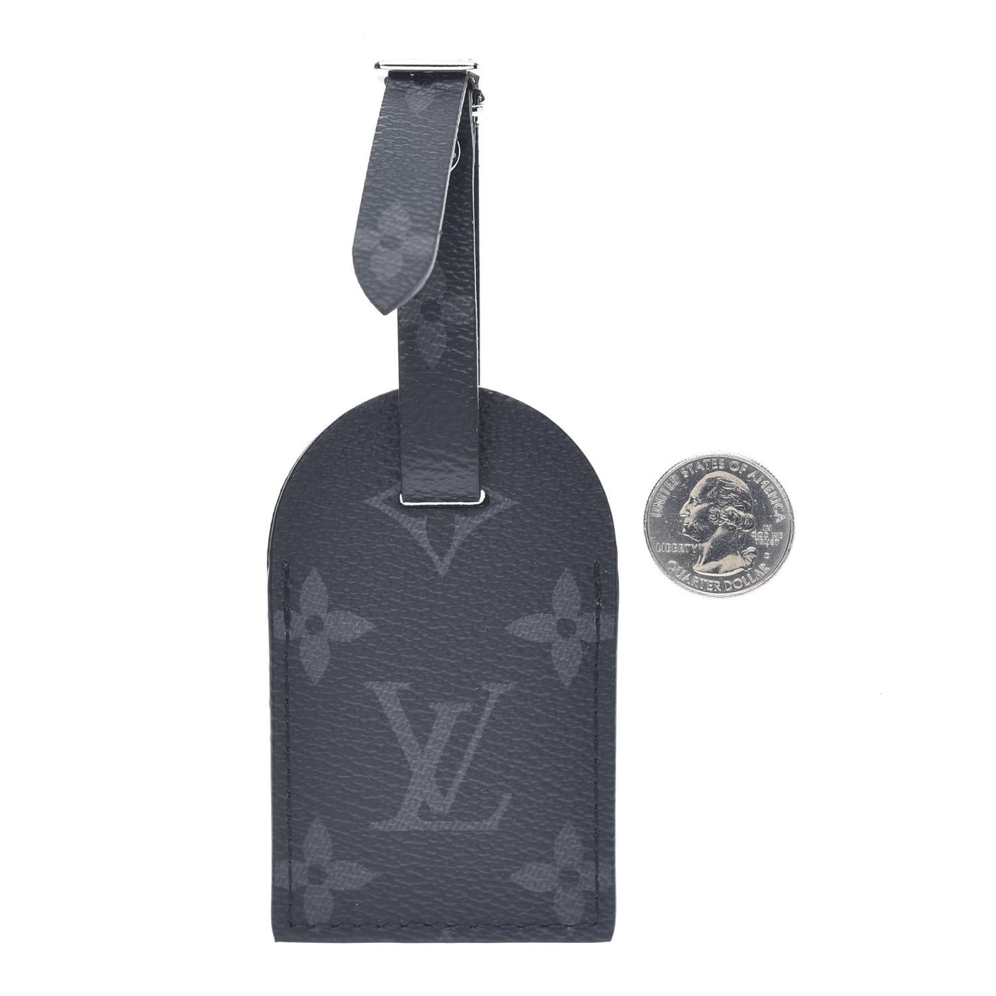 Monogram Eclipse Luggage Tag