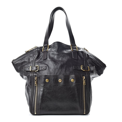 Saint Laurent Calfskin Medium Downtown Brown 1 of 12