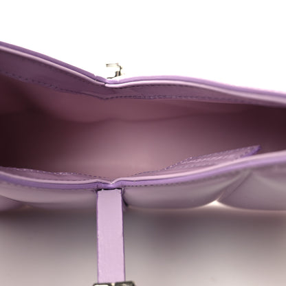 Givenchy Patent Padded Small Cut Out Shoulder Bag Lilac 5 of 10
