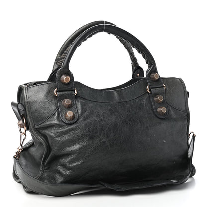 Balenciaga Agneau Giant 21 Rose Gold Hardware City Anthracite 3 of 13