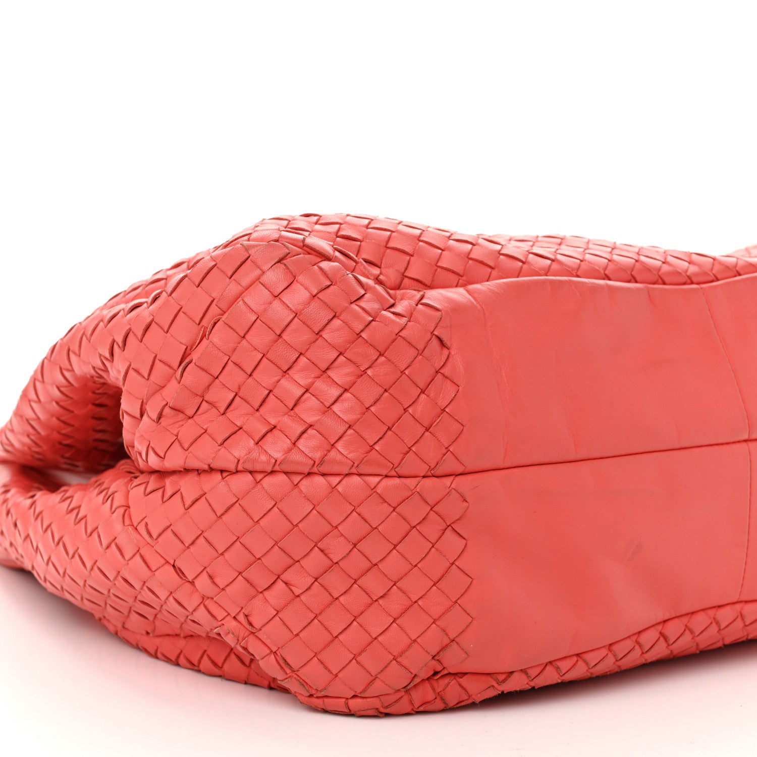 Bottega Veneta Nappa Intrecciato Large Campana Hobo Corniola 9 of 11