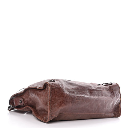 Balenciaga Agneau Classic Hardware City Chataigne 4 of 10