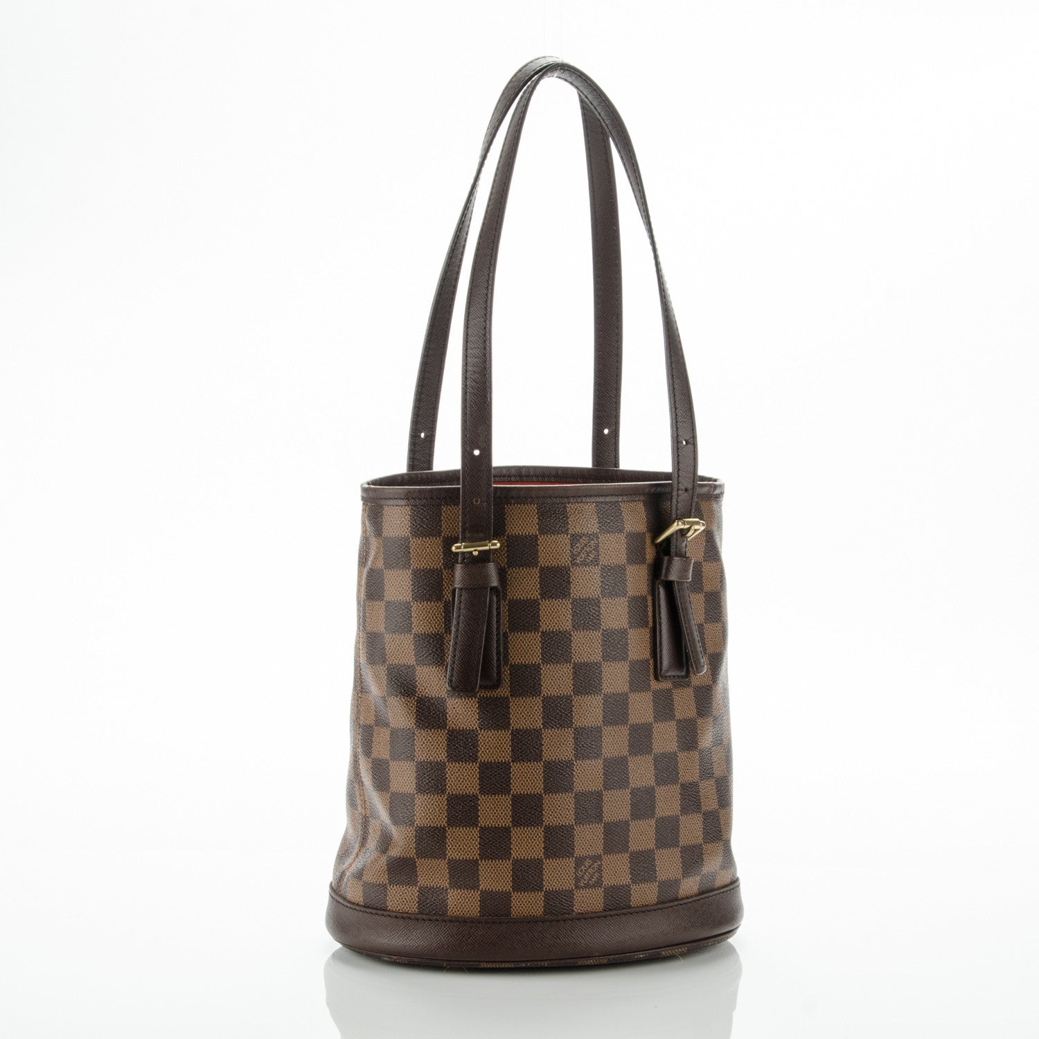 Louis Vuitton Damier Ebene Marais Bucket 23 3 of 7