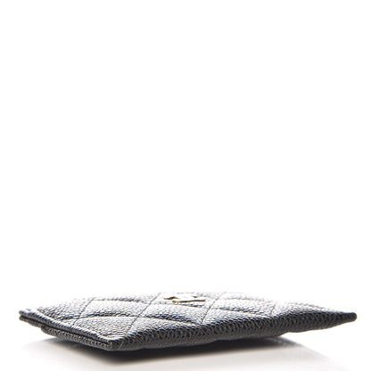 Chanel Caviar Quilted Card Holder Black 4 of 9