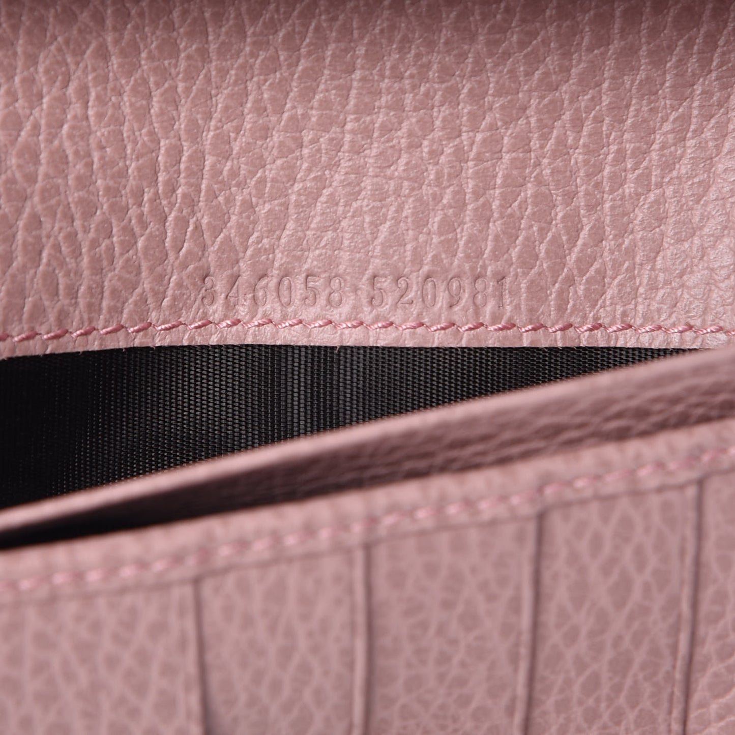 Monogram Dollar Calfskin Continental Flap Wallet Beige Ebony Soft Pink