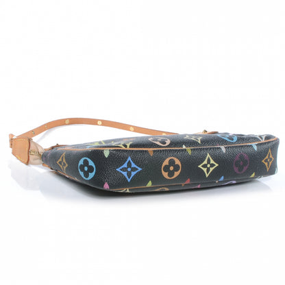 Louis Vuitton Monogram Multicolor Pochette Accessories Black 4 of 8