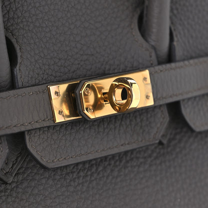 Hermes Togo Birkin 25 Etain 12 of 13