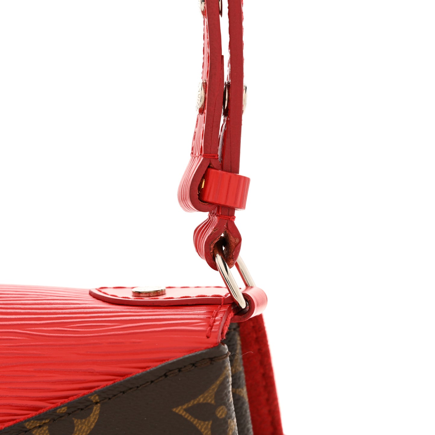 Monogram Epi Saint Michel Coquelicot