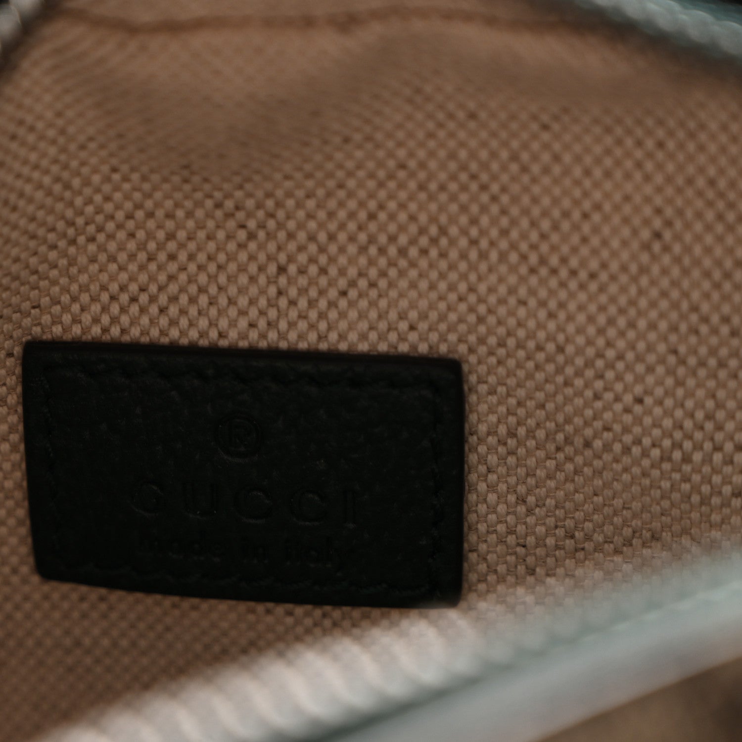 Gucci Monogram GG Mignon Textured Dollar Calfskin GG Supreme Monogram Quilted Mini GG Shoulder Bag Green Beige Ebony 6 of 9