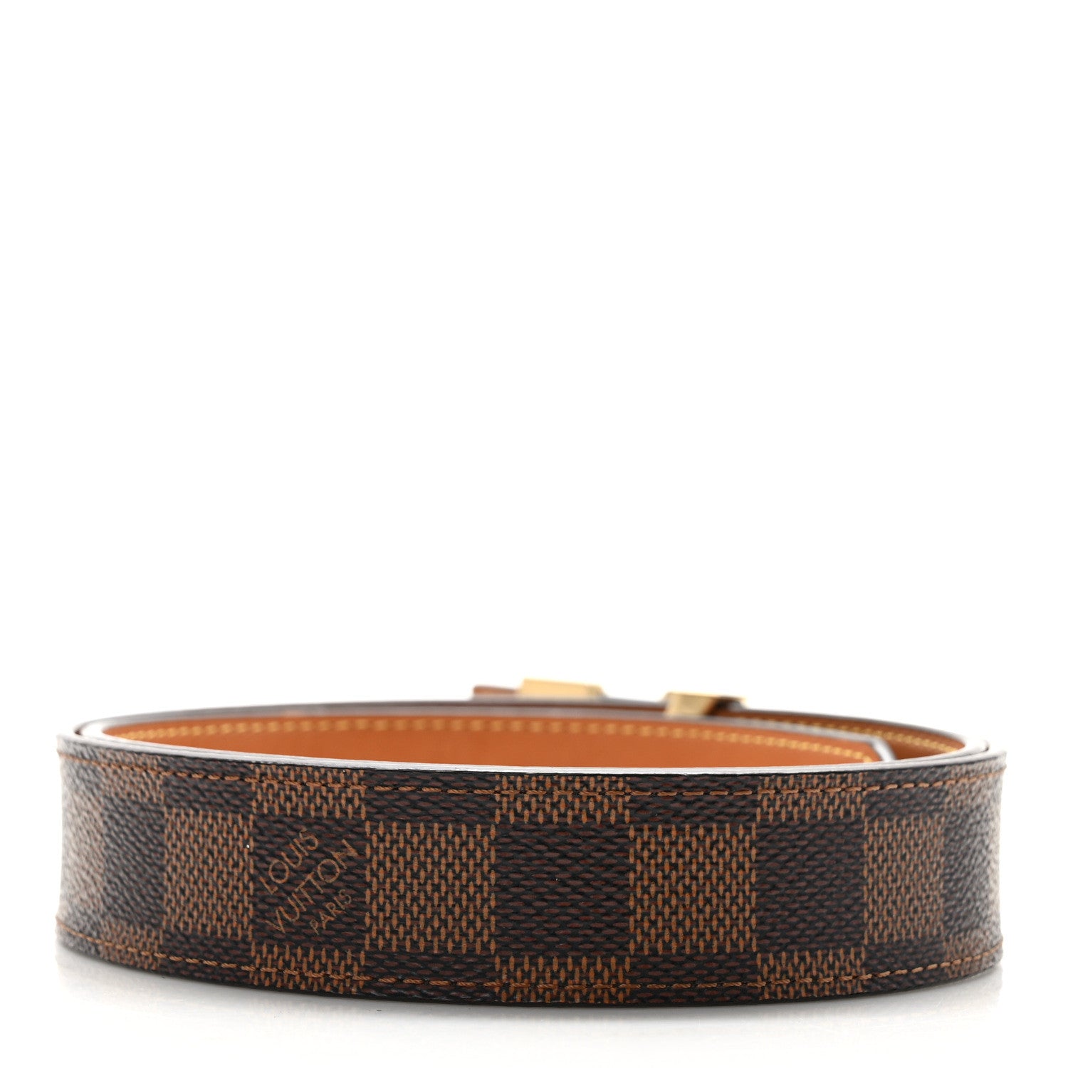 Louis Vuitton Damier Ebene 30mm Essential V Belt 80 32 2 of 8
