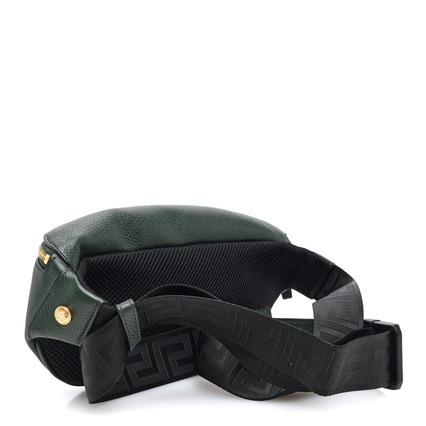 Grained Calfskin Vanitas Medea Belt Bag Green