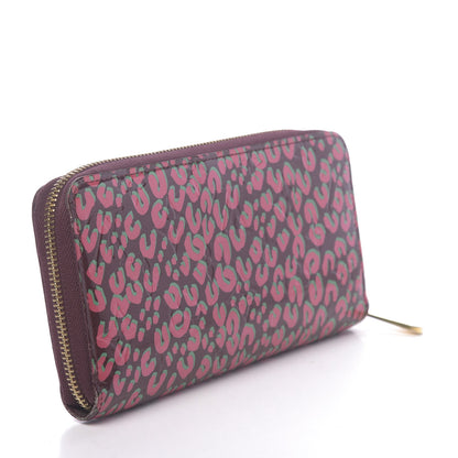 Louis Vuitton Vernis Leopard Zippy Wallet Rouge Fauviste 4 of 8