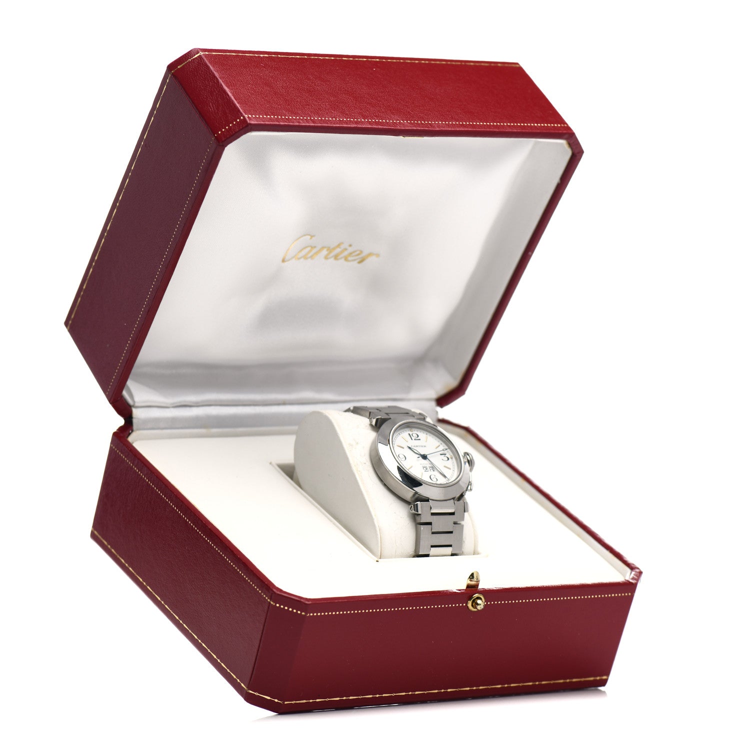 Cartier Stainless Steel 35mm Pasha C Big Date Automatic Watch 5 of 5
