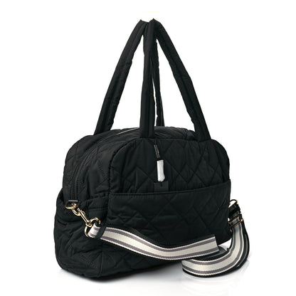 Marc Jacobs Nylon Quilted Medium Weekender Bag Black 3 of 10