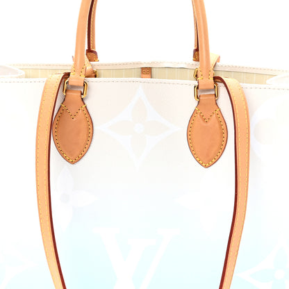 Louis Vuitton Monogram Giant By The Pool Onthego GM Blue 7 of 9