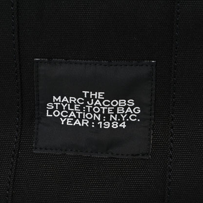 Marc Jacobs Cotton Canvas Mini The Traveler Tote Bag Black 11 of 12